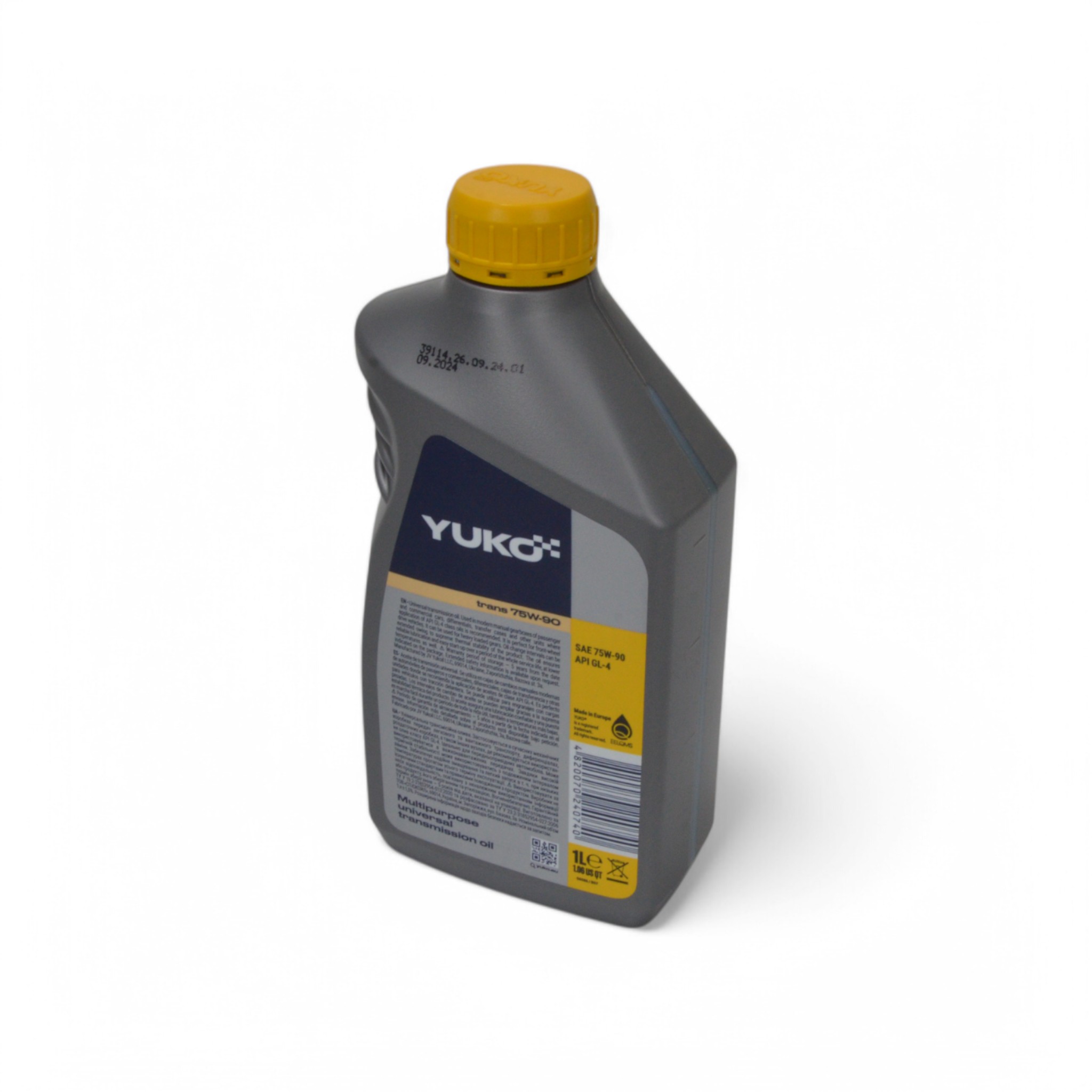 Масло трансмиссионное 75W-90 1л GL-4 Trans Yuko