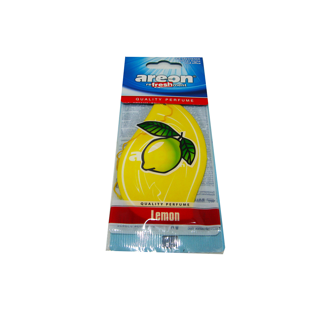 Освежитель салона на зеркало сухой Lemon (Лимон) Mon Classic Areon