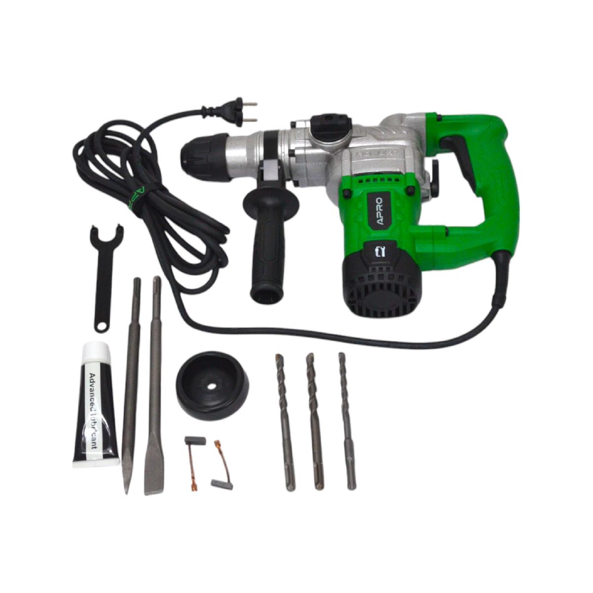 Перфоратор бочковой 5,5 Дж, 1500В, SDS+, 1500H Apro