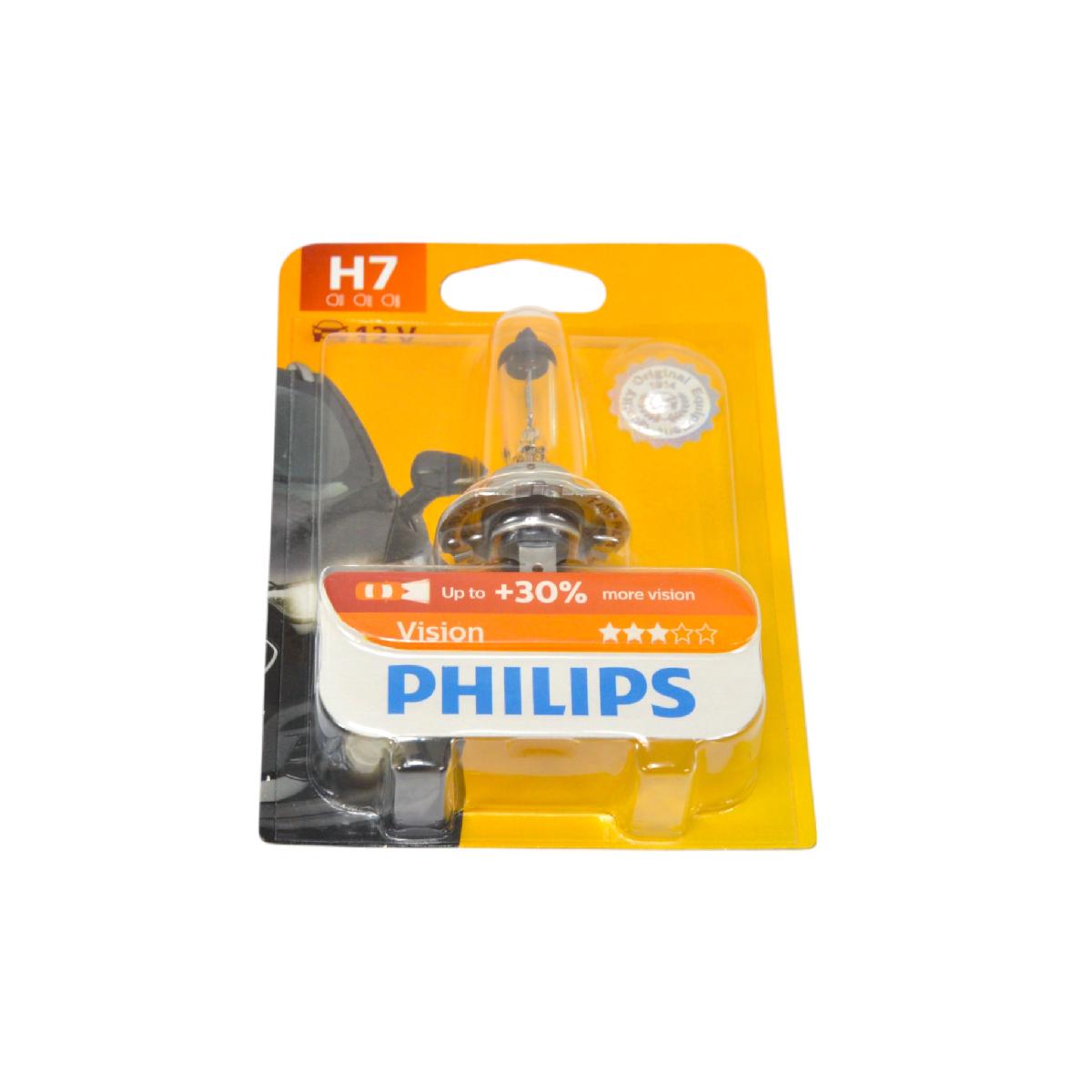 Лампа Н7 12V 55W +30 Преміум Philips