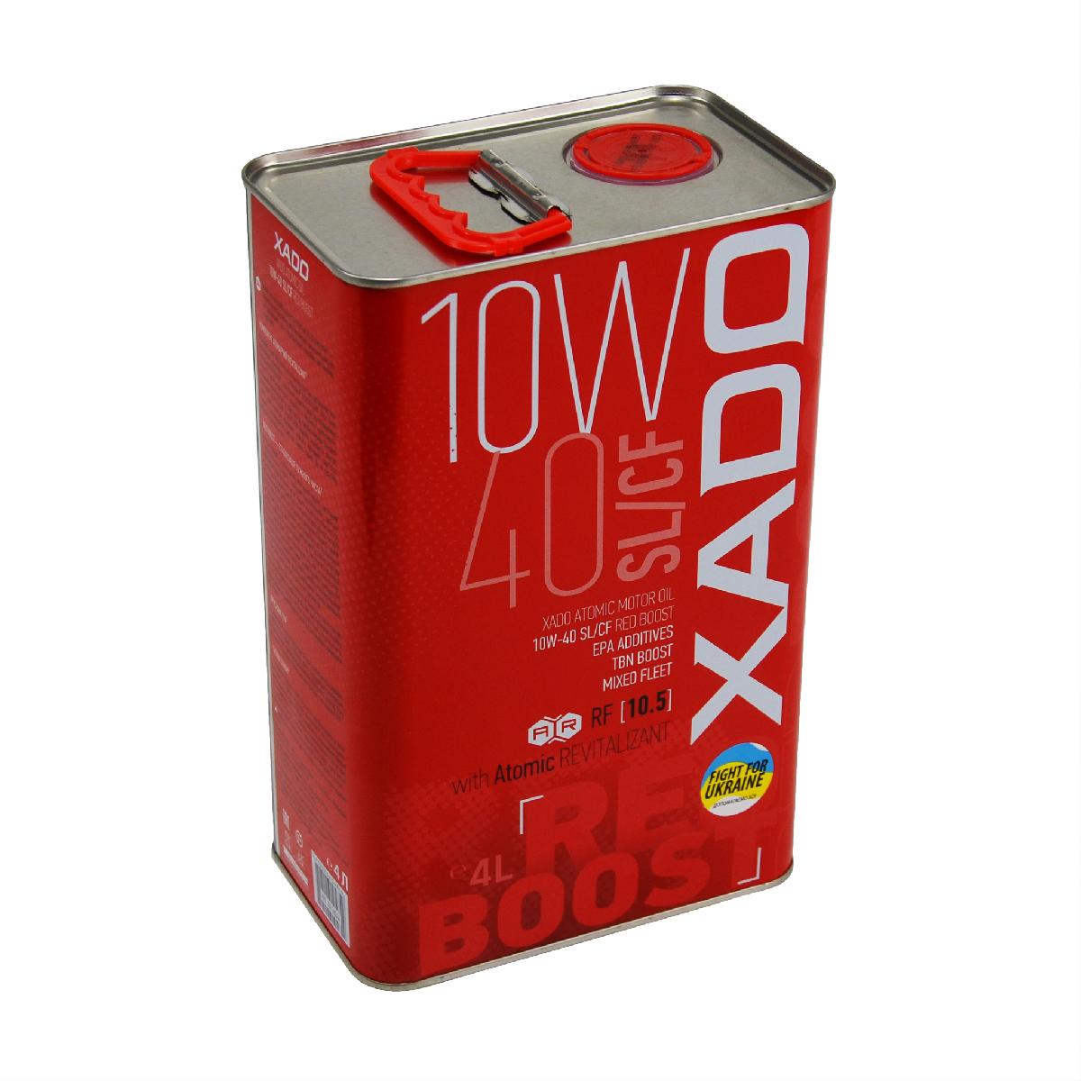 Масло моторное 10W-40 4л Atomic OIL SL/CF Хадо 