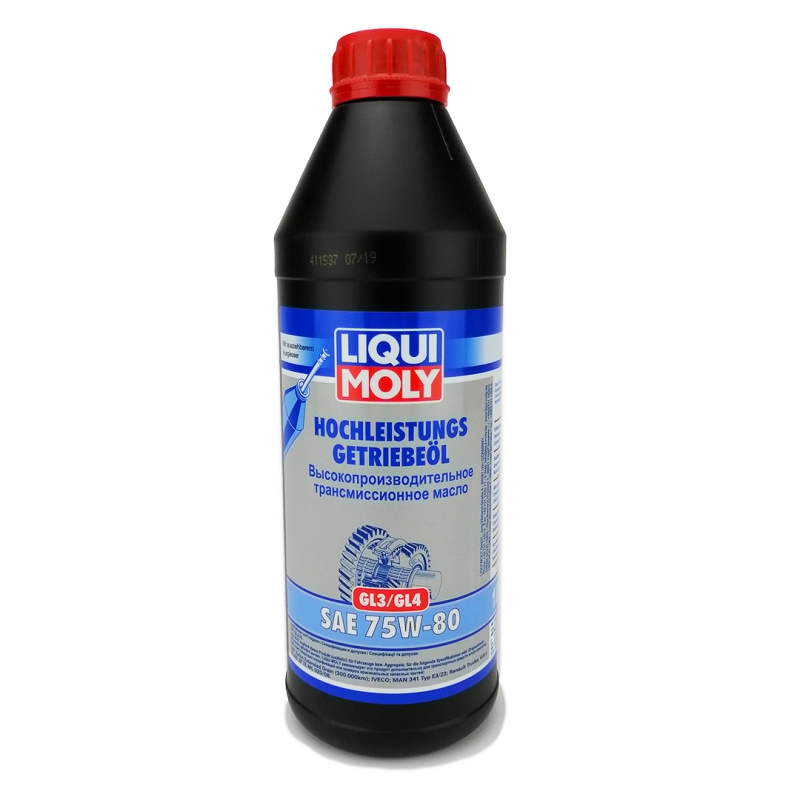 Олива трансмісійна 75W-80 1л GL-3 Hochleistungs-Getriebeol Liqui Moly