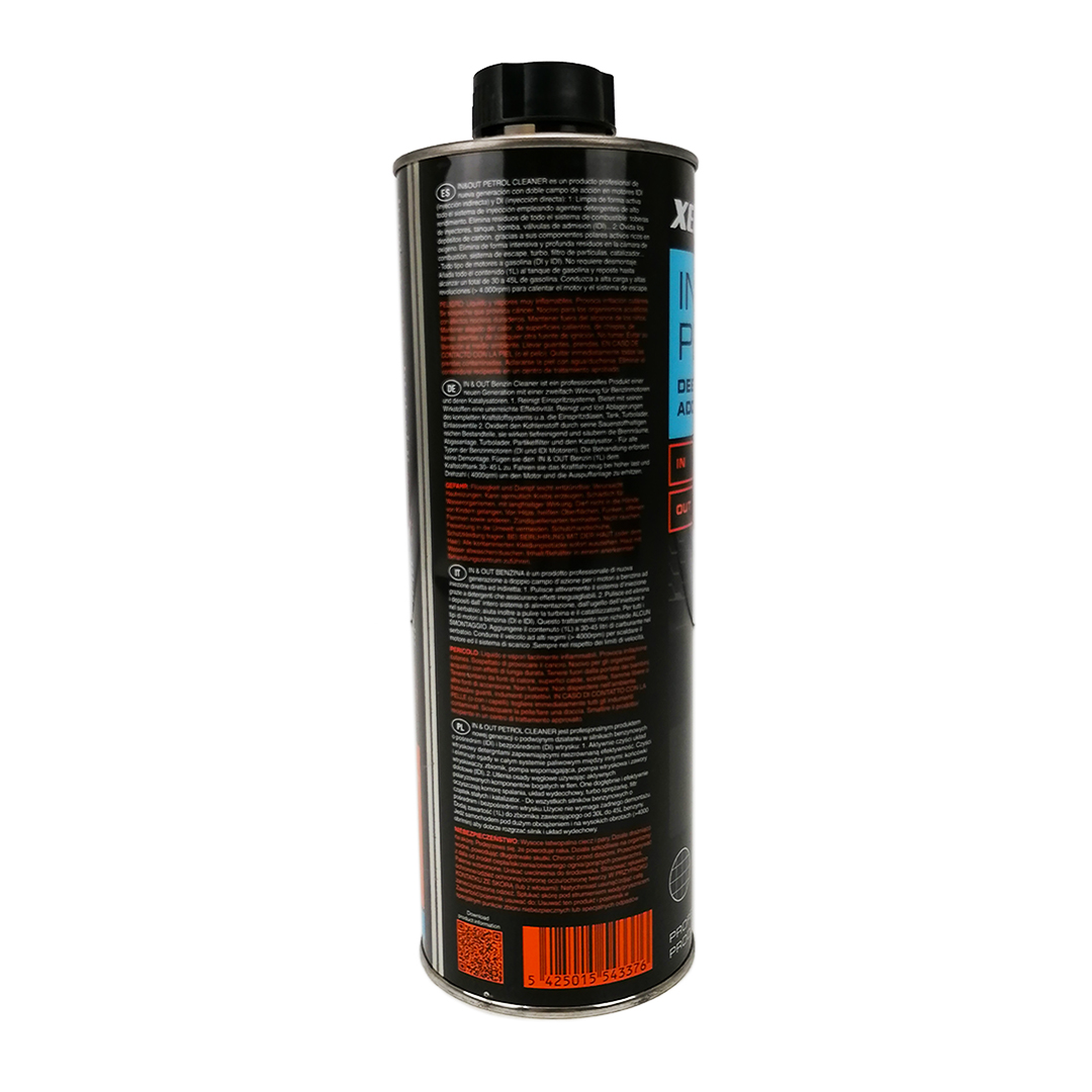 Очищувач паливної системи бензин 1л In & Out Petrol Cleaner Xenum