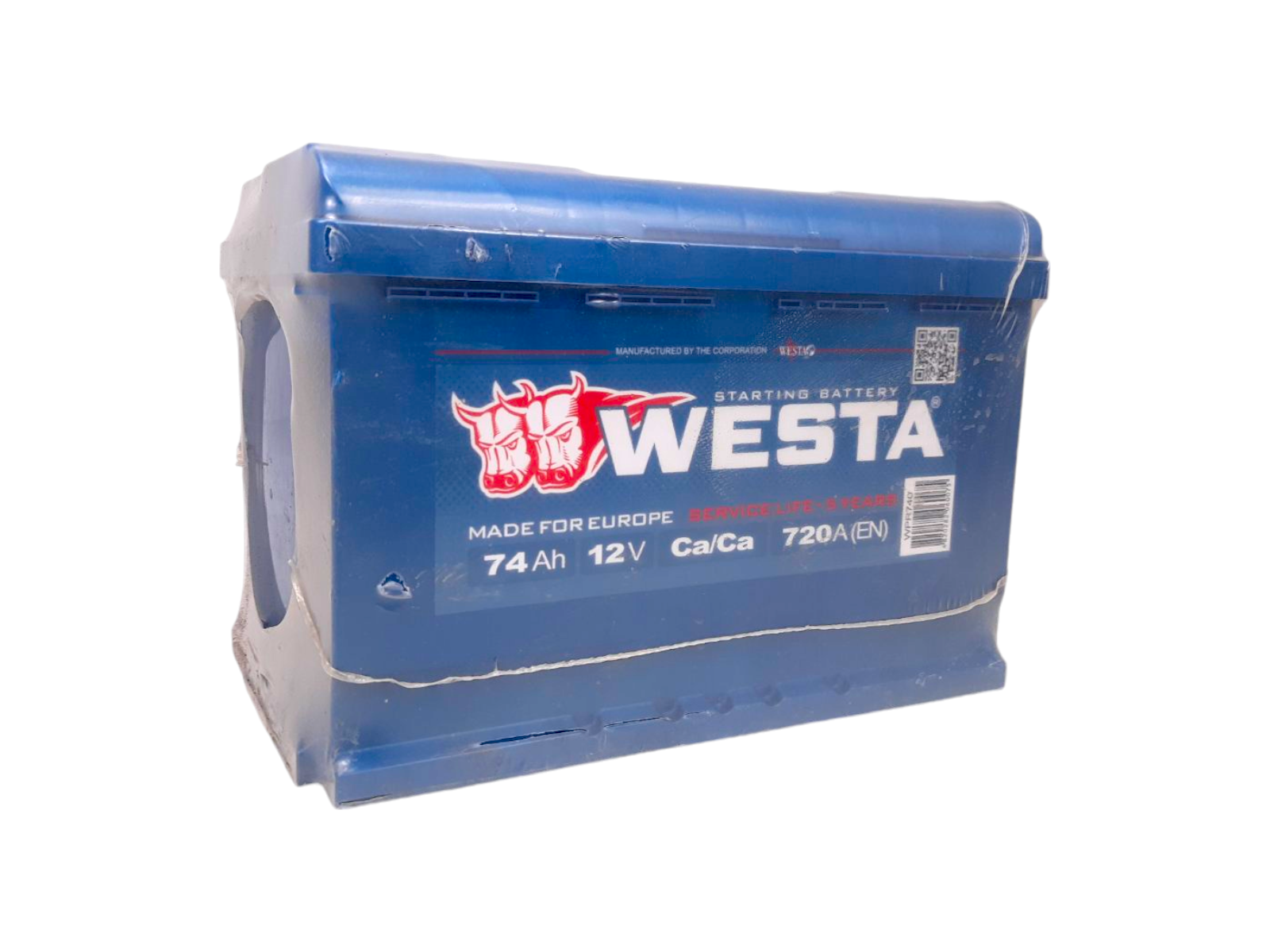 Аккумулятор 74 А/ч евро 720 А Westa Premium