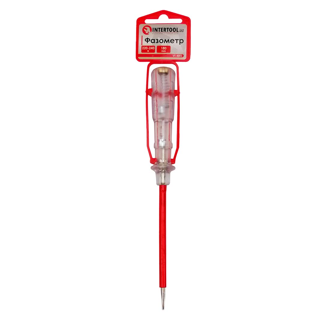 Индикатор напряжения 220-240 В 180 мм Intertool