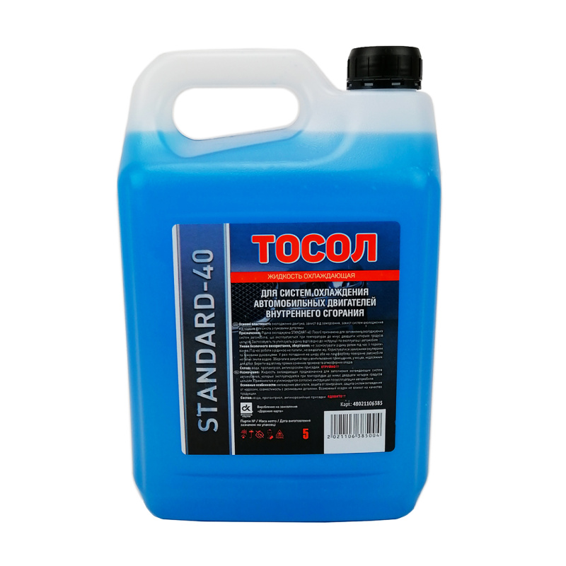 Тосол (охлаждающая жидкость) 5л -24 Standard ДК