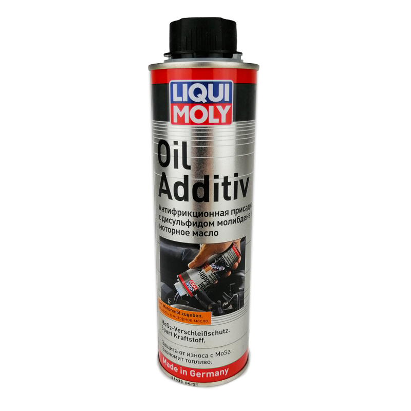 Присадка антифрикционная 300 мл Oil Additiv MoS2 Liqui Moly 