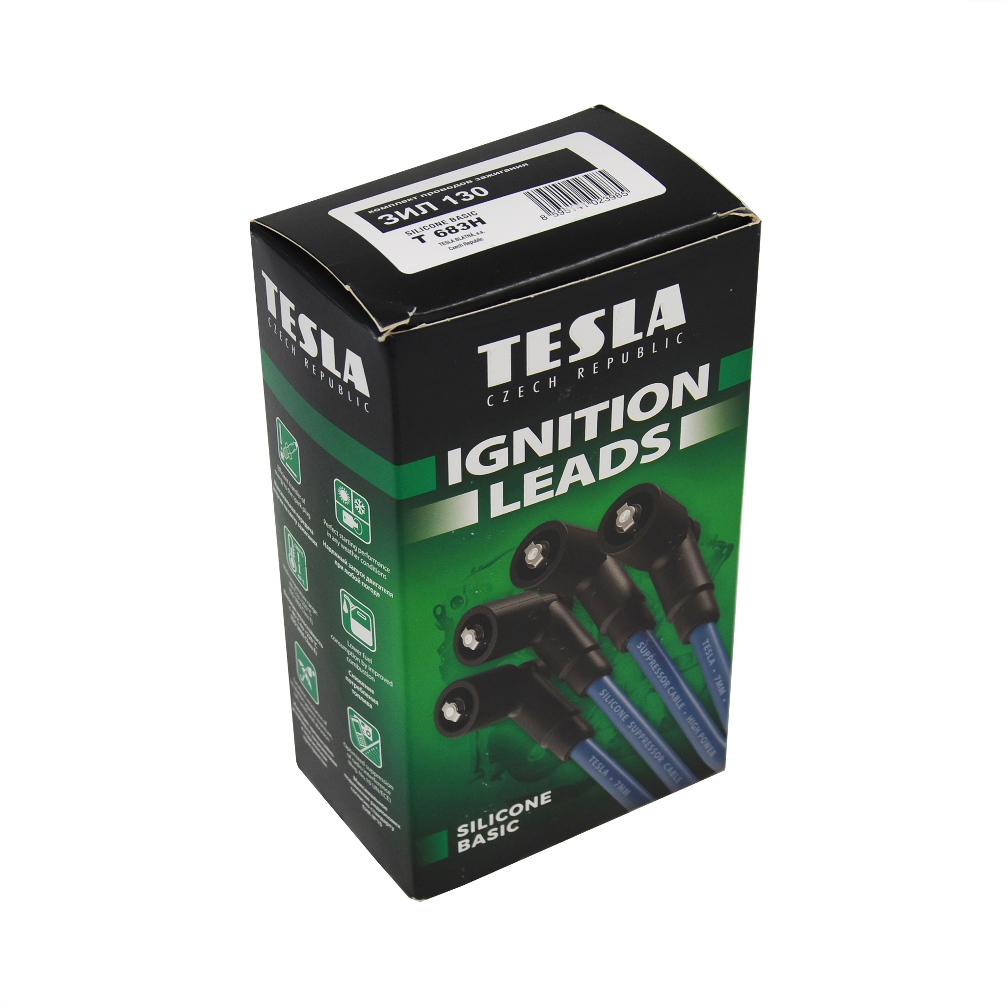 Дроти запалювання ЗІЛ 130 Silicone Basic Tesla