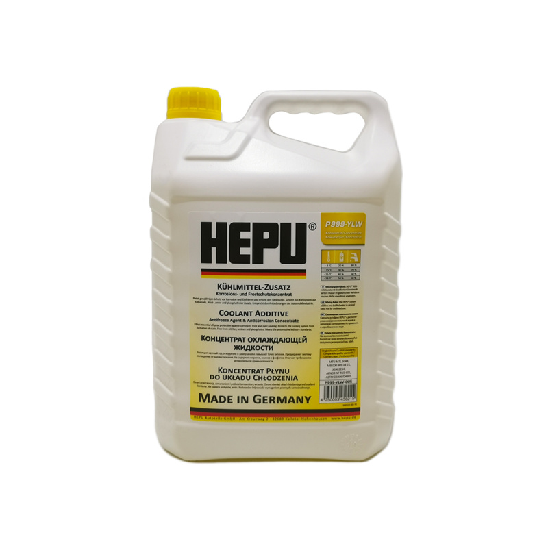 Тосол антифриз (охлаждающая жидкость) 5л желтый -80 G-11 (концентрат) Hepu