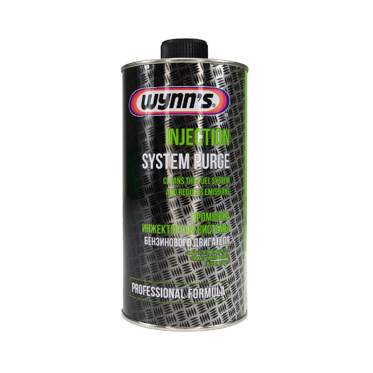 Очиститель топливной системы бензин 1л Injection System Purge Wynns