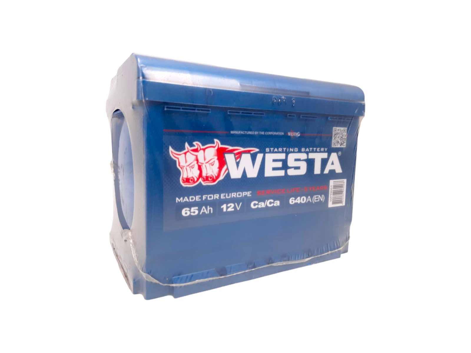 Аккумулятор 65 А/ч + левый 640 А Westa Premium  