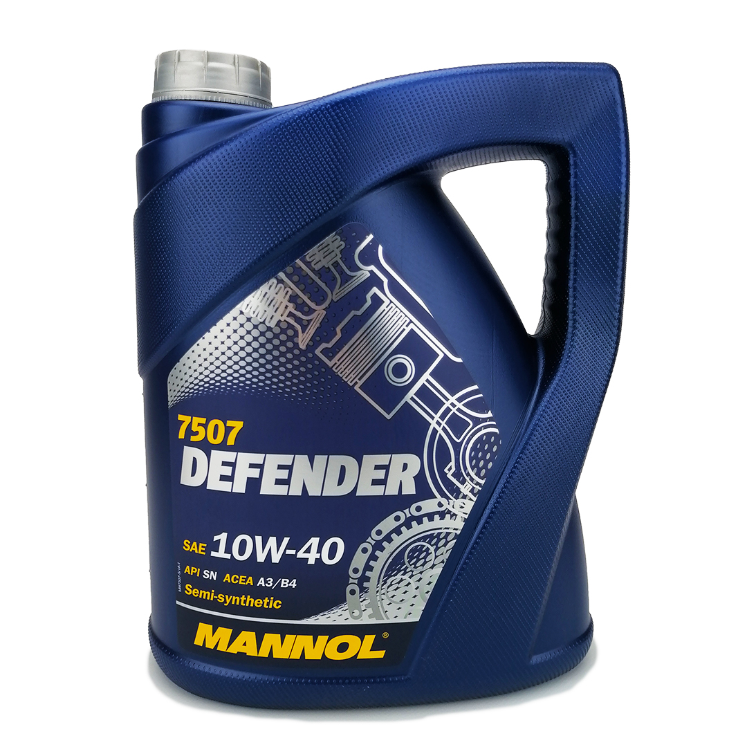 Масло моторное 10W-40 5л Stahlsynt Defender Mannol
