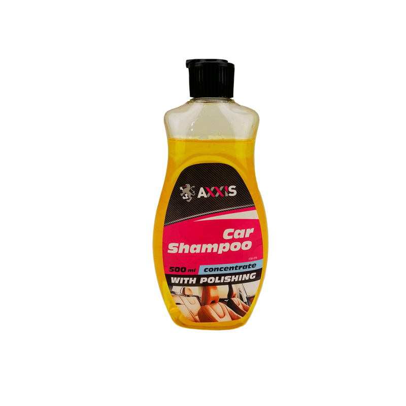 Шампунь автомобильный 500 мл (концентрат) с воском Car Shampoo Axxis