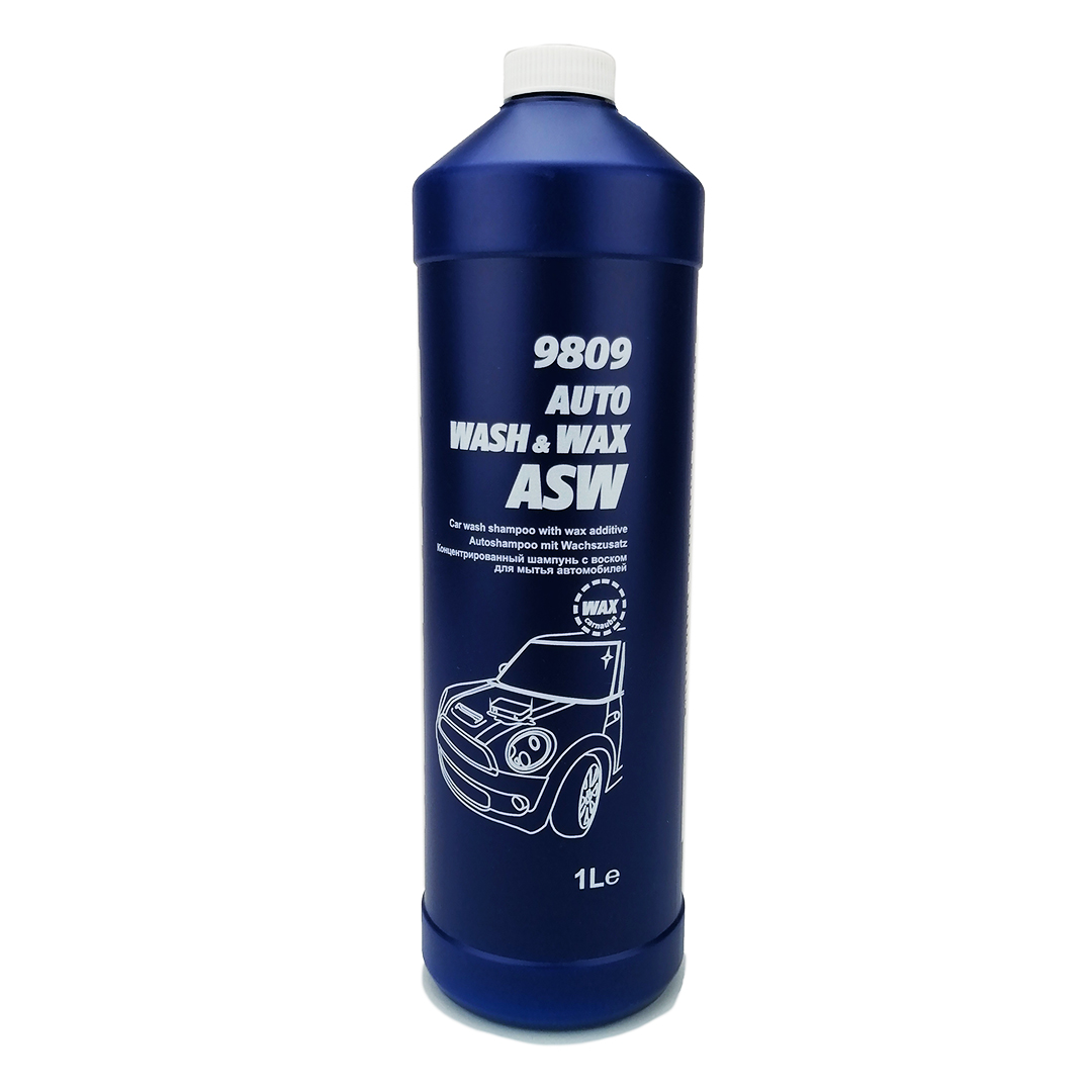 Шампунь автомобільний 1 л (концентрат) із воском Auto Wash SCT