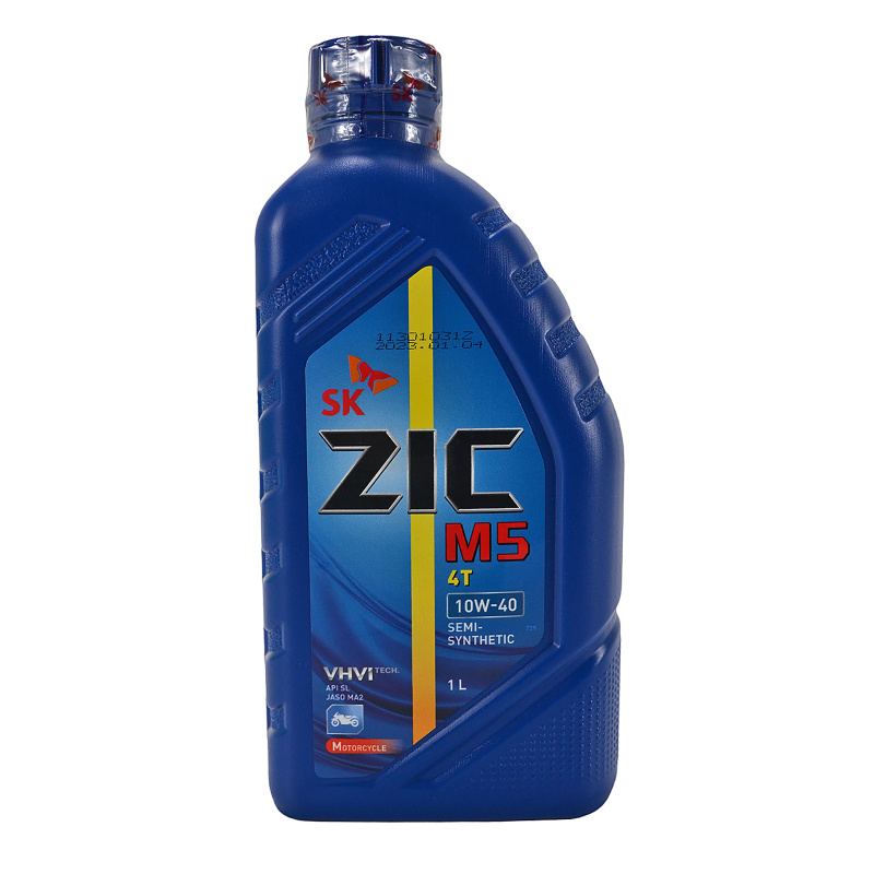 Масло моторное 4T 10W-40 1л M5 ZIC