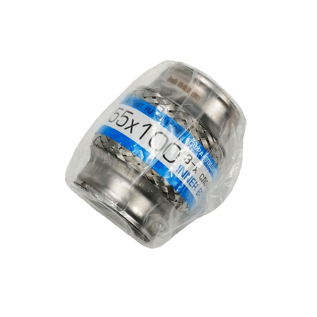 Гофра глушителя 55 x 100 мм 3-х слойная EuroEx