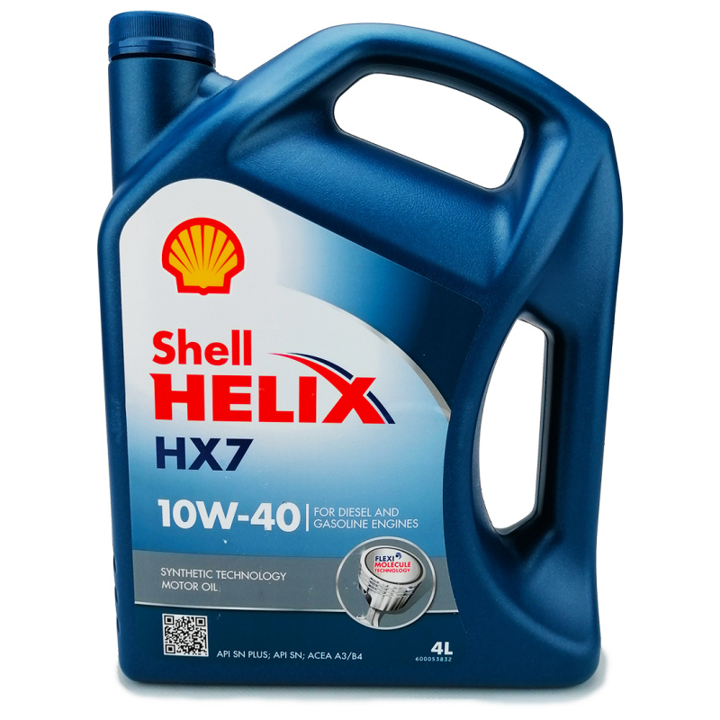 Масло моторное 10W-40 4л HX7 Shell