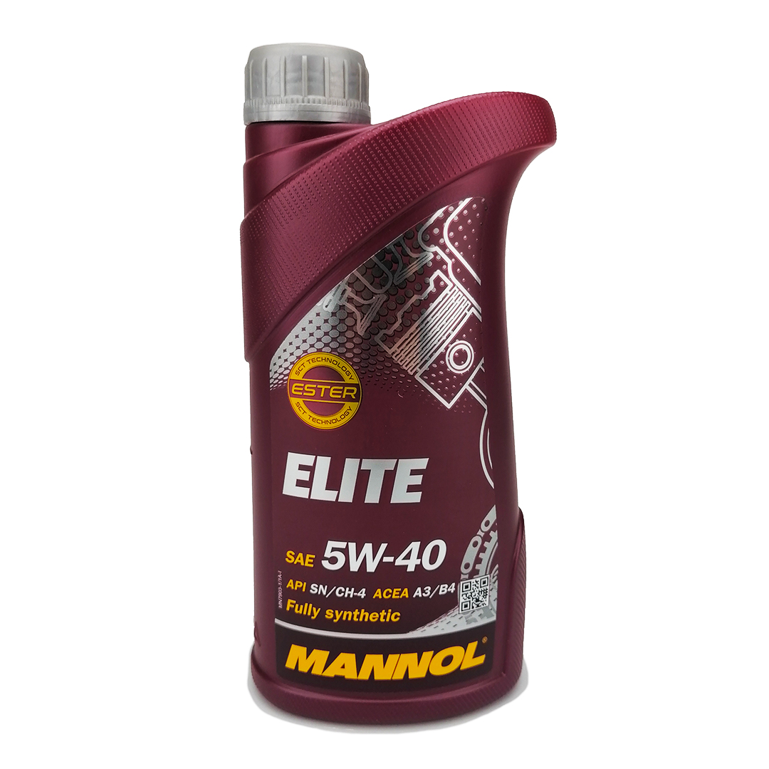 Масло моторное 5W-40 1л Elite Mannol