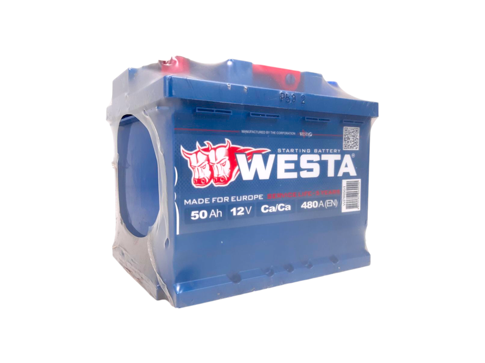 Аккумулятор 50 А/ч + левый 480 А Westa Premium  
