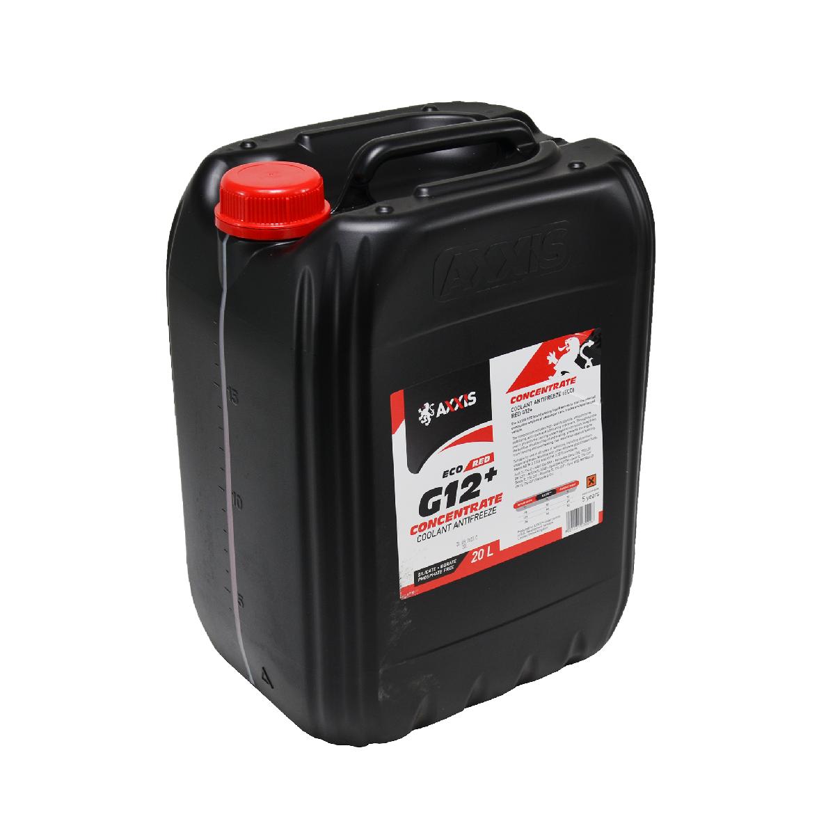 Тосол антифриз (охолоджуюча рідина) 20л червоний -80 G-12 (концентрат) ECO Axxis