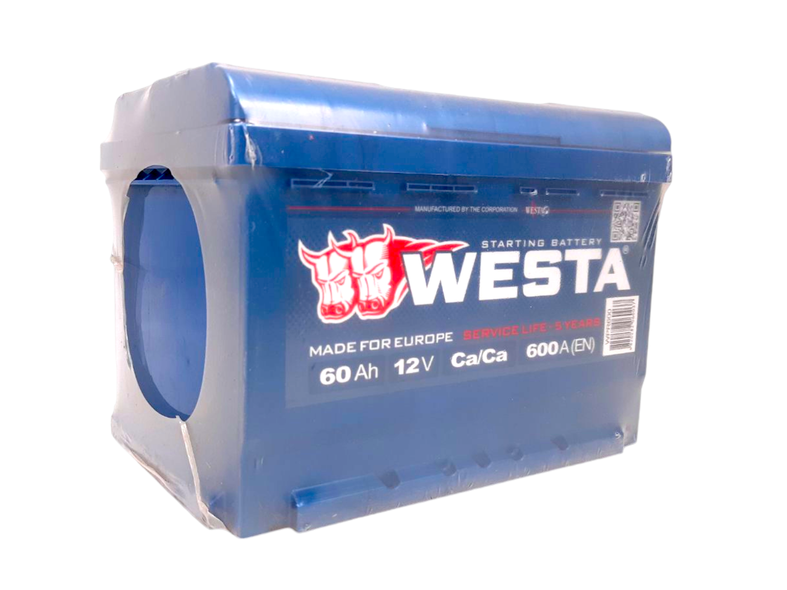Аккумулятор 60 А/ч евро 600 А Westa Premium
