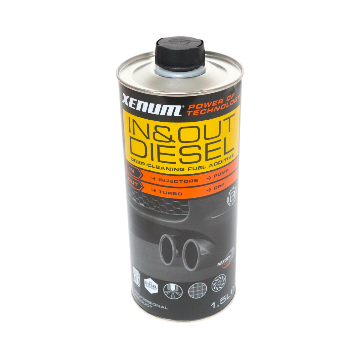 Очиститель топливной системы дизель 1,5л In & Out Cleaner Disel Xenum