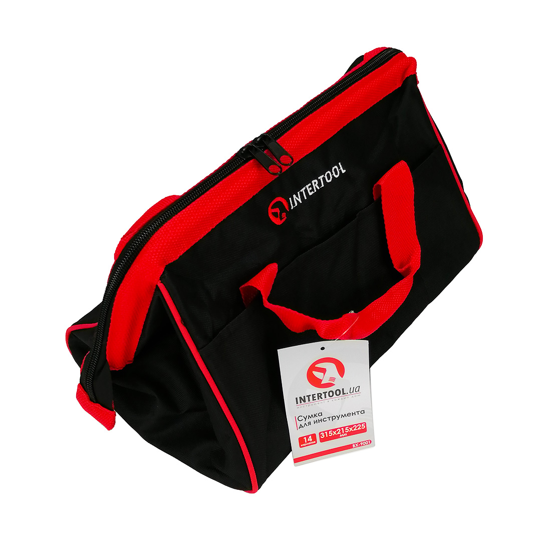 Сумка для инструментов 315 x 215 x 255 мм 14 карманов Intertool