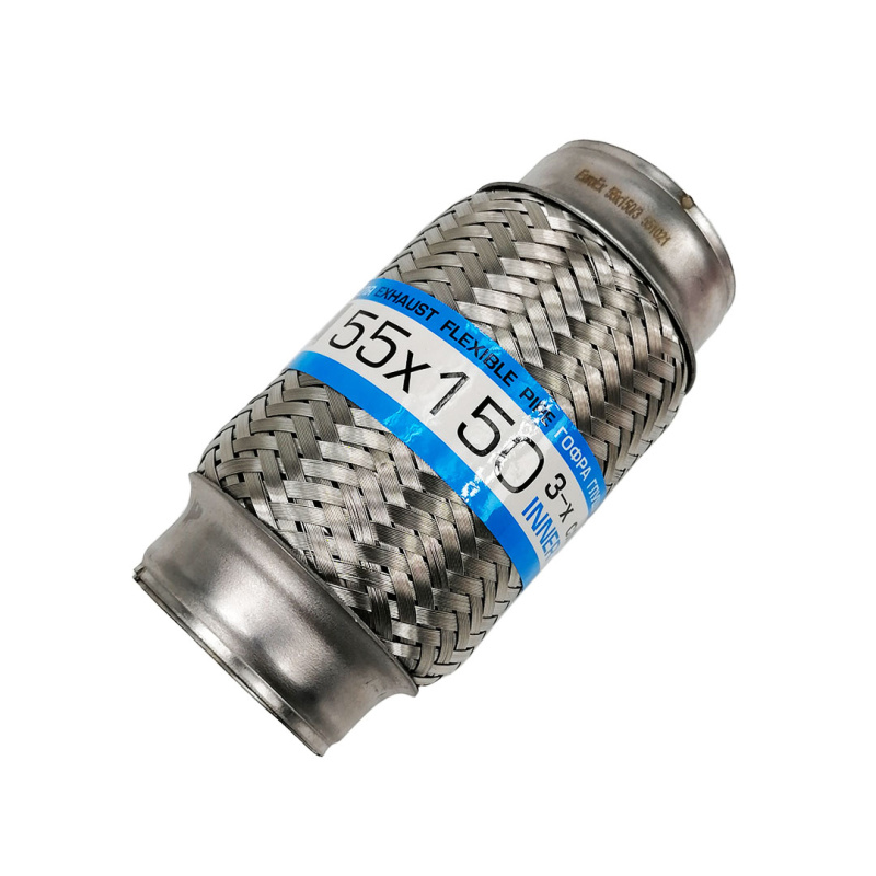 Гофра глушителя 55 x 150 мм 3-х слойная EuroEx