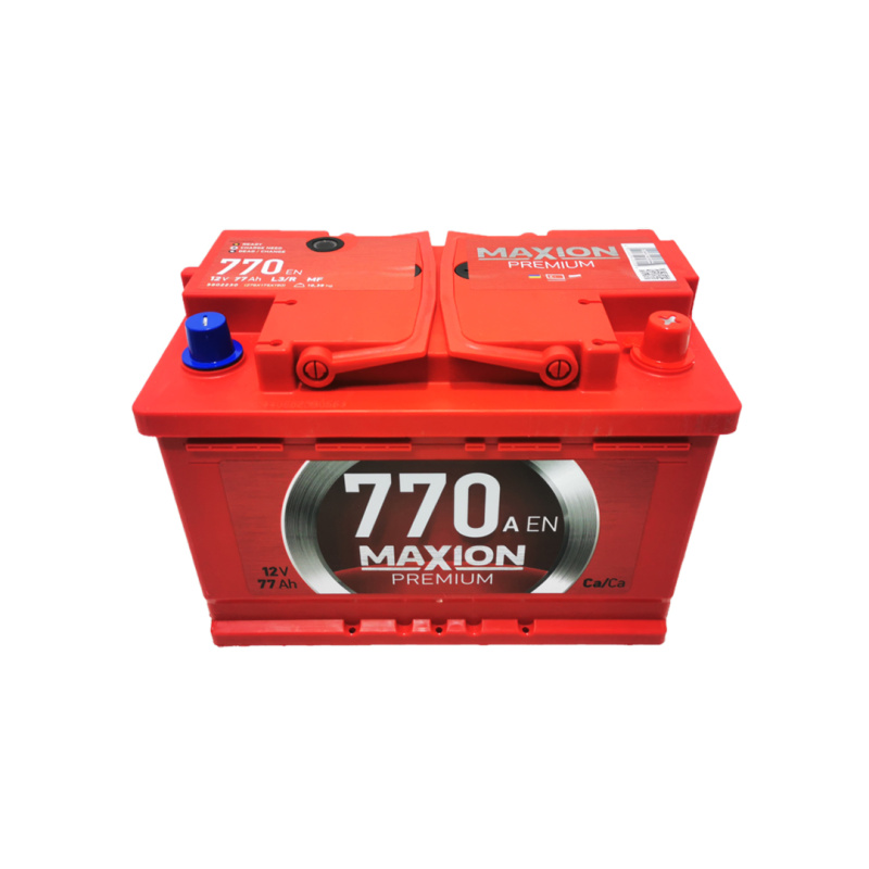Акумулятор 77 А/год євро 770 А Premium Maxion