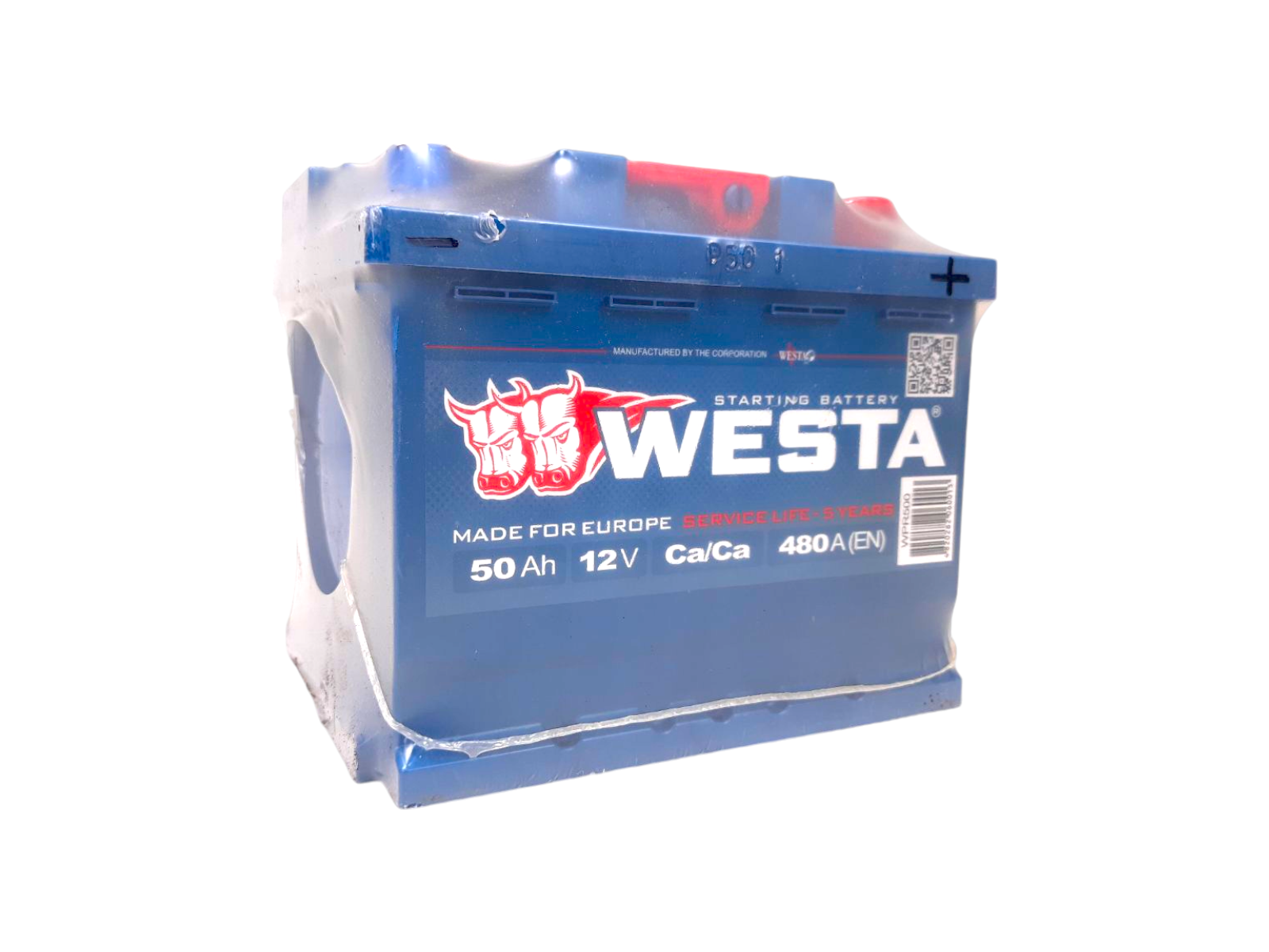 Аккумулятор 50 А/ч евро 480 А Westa Premium