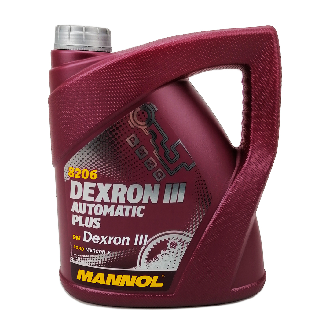 Масло ATF Dexron 3 4л Аutomatic PLUS Mannol