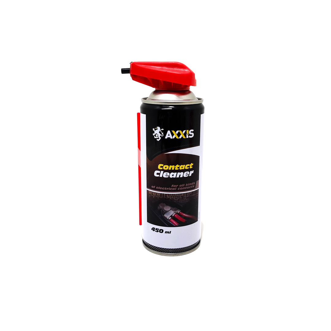 Очиститель контактов и клемм 450 мл аэрозоль Contact Cleaner Axxis