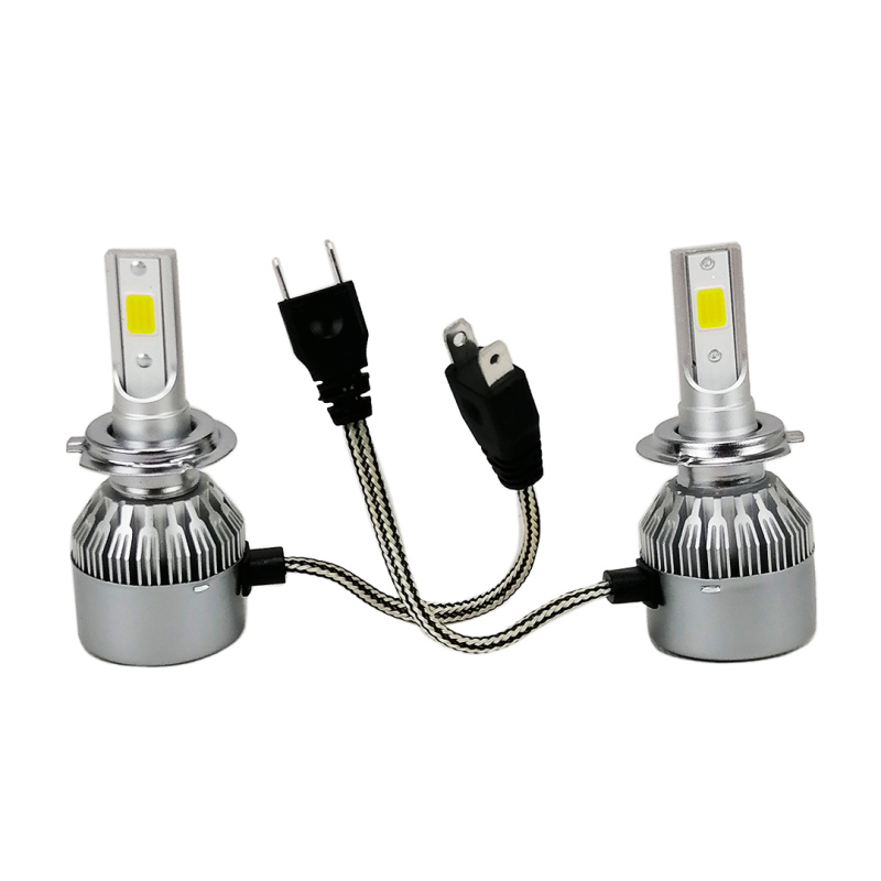 Лампа LED Н7 12-24V (компл. 2 шт) 6500K ДК