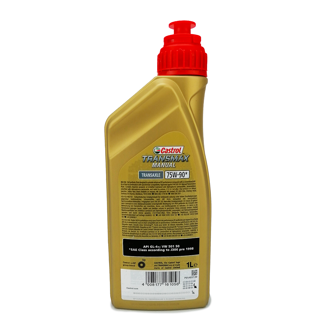 Олива трансмісійна 75W-90 1л GL-4 Syntrans Transax API Castrol