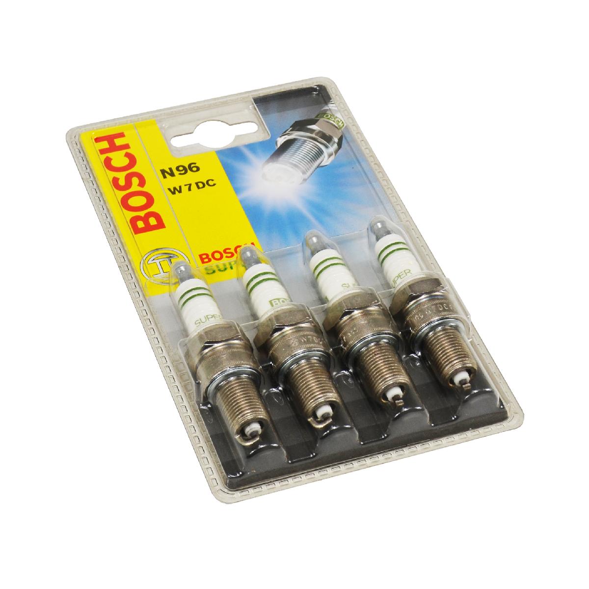 Свеча зажигания W7DC (компл. 4 шт) 2101 Bosch 