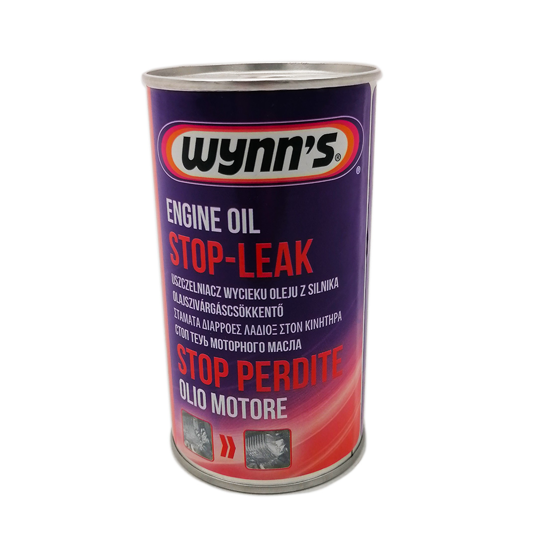 Присадка для остановки течи масла 325 мл банка Engine Oil Stop Leak Wynns