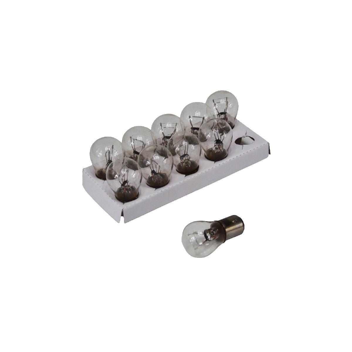 Лампа двоконтактна P21/5W 12V (в упак. 10 шт) Long Life SCT
