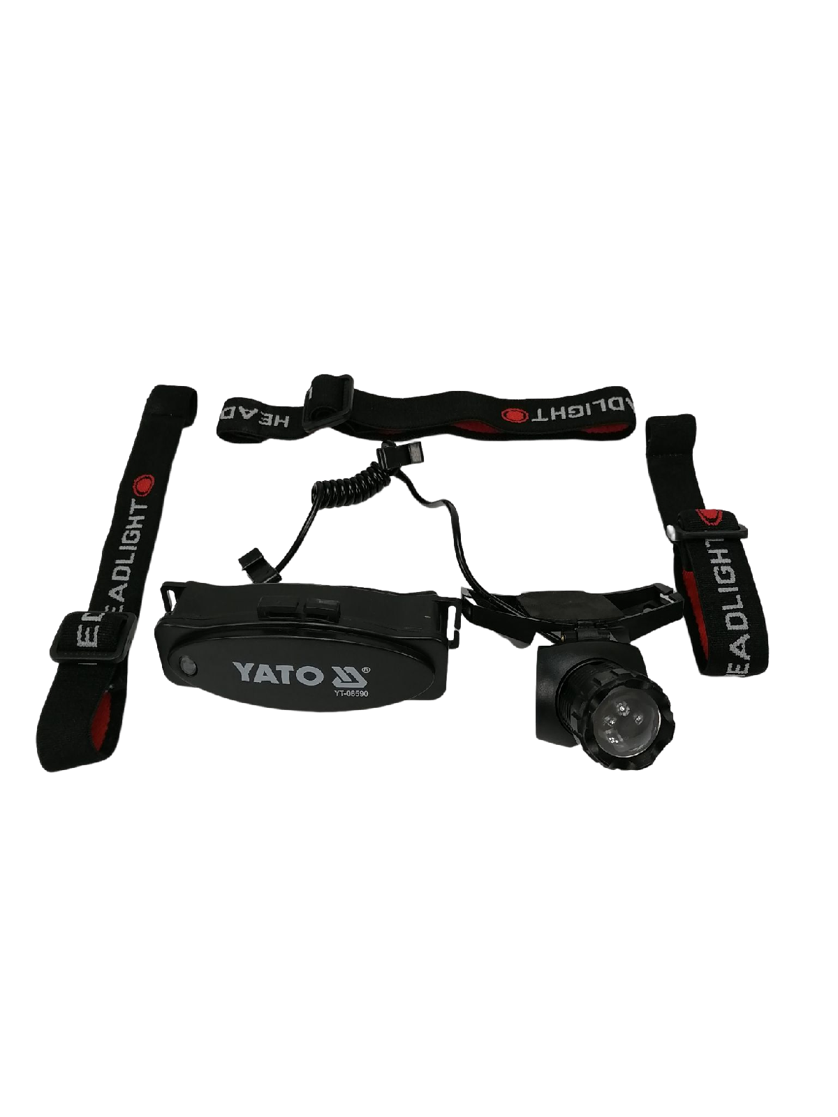 Фонарь налобный YT-08590 Yato
