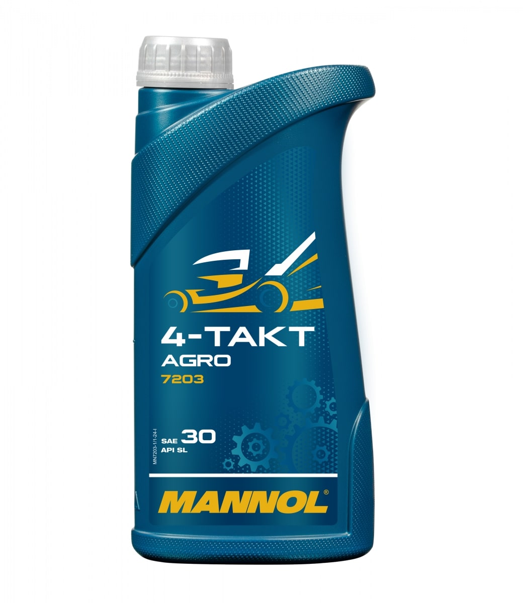 Олива моторна 4Т Agro SAE 30 1л Mannol