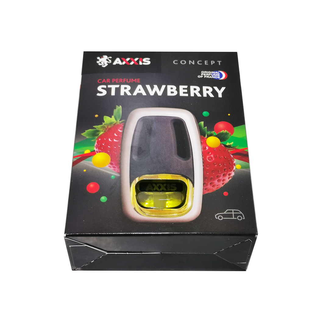 Освежитель салона на дефлектор жидкий 8 мл Strawberry (Клубника) Concept Axxis