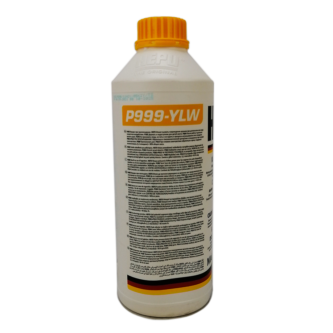 Тосол антифриз (охолоджуюча рідина) 1,5л жовтий - 80 G-11 (концентрат) Hepu