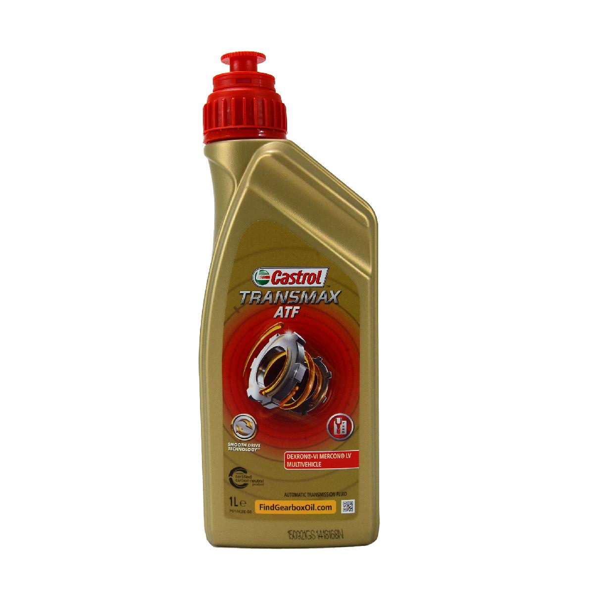 Масло трансмиссионное ATF Dexron 6 1л Castrol