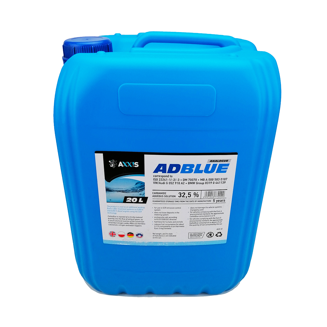 Жидкость AdBlue (мочевина) 20 л Axxis