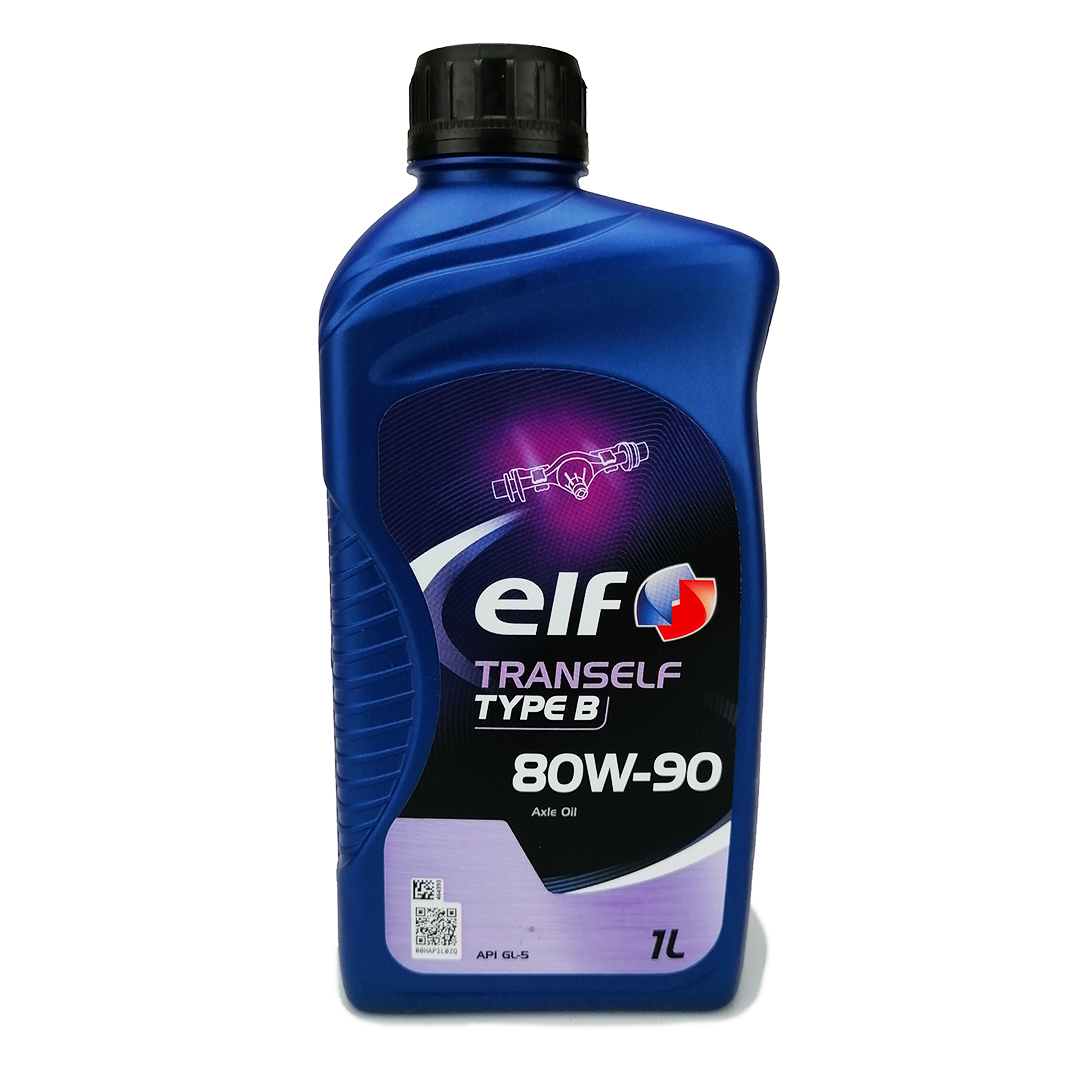 Масло трансмиссионное 80W-90 1л GL-5 Tranself Type B ELF