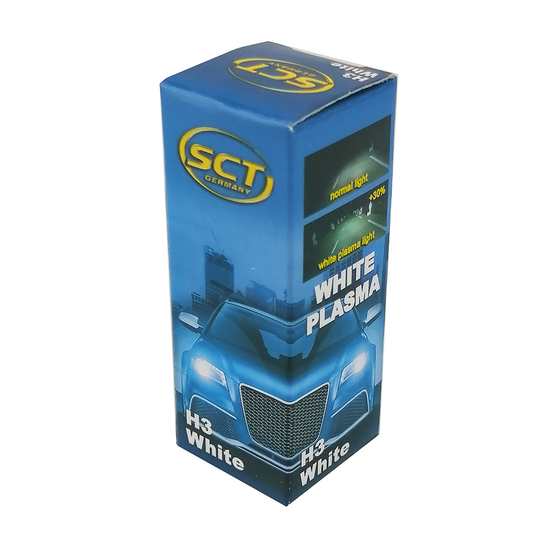 Лампа Н3 12V 55W Super White SCT