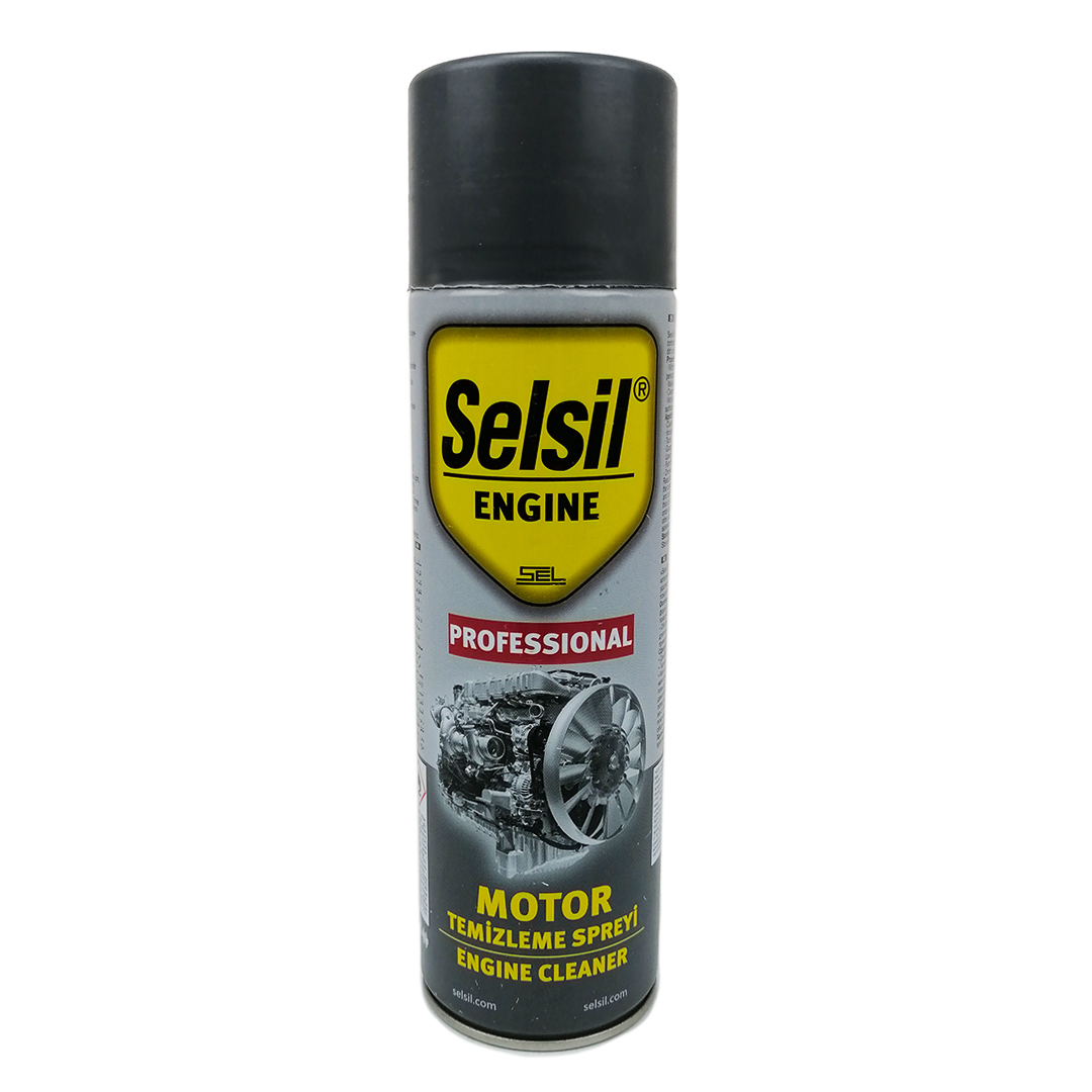 Очиститель двигателя 500 мл аэрозоль Professional Engine Cleaner Selsil