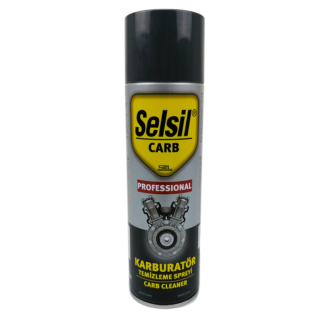 Очиститель карбюратора 500 мл аэрозоль Professional Carb Cleaner Selsil