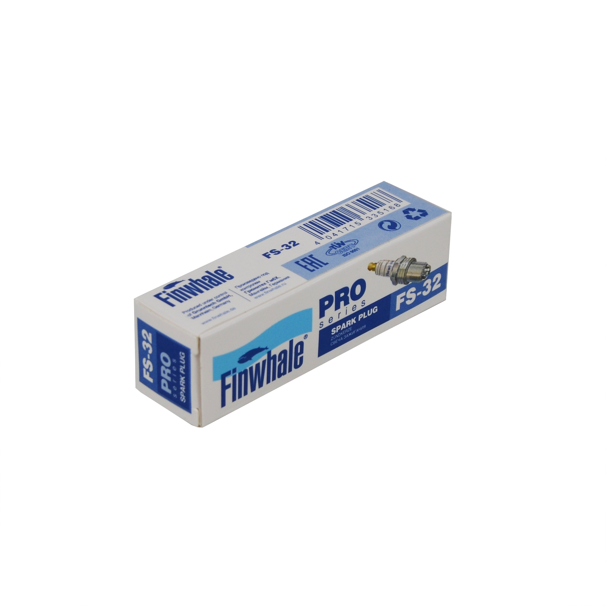 Свеча зажигания FS32 (в индив. упак.) 3 контакта 2110 16V LPG Pro Finwhale