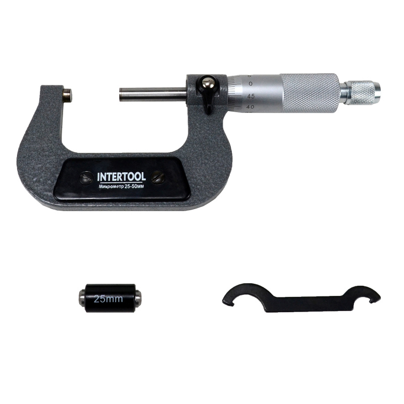 Микрометр 25-50 мм Intertool