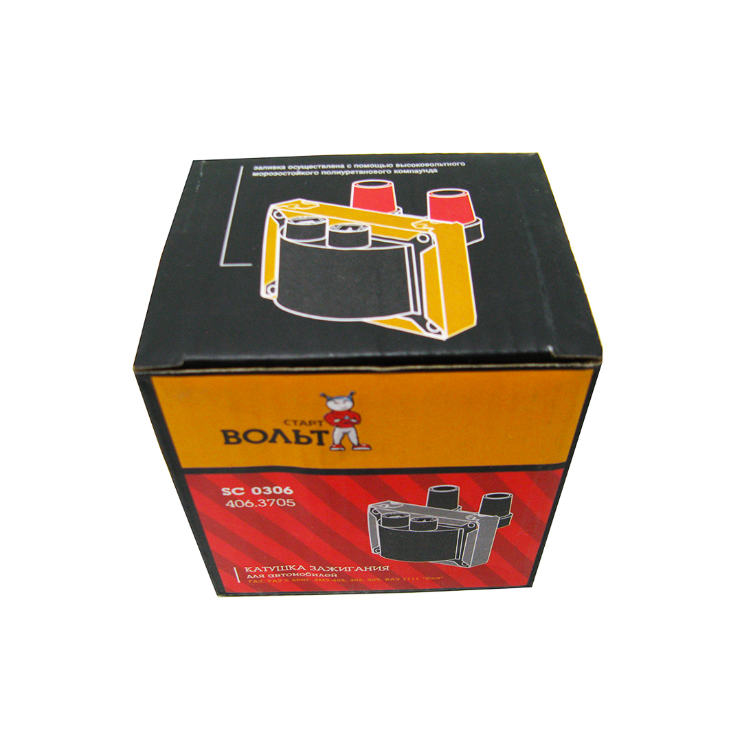 Котушка запалювання 406 дв. StartVOLT
